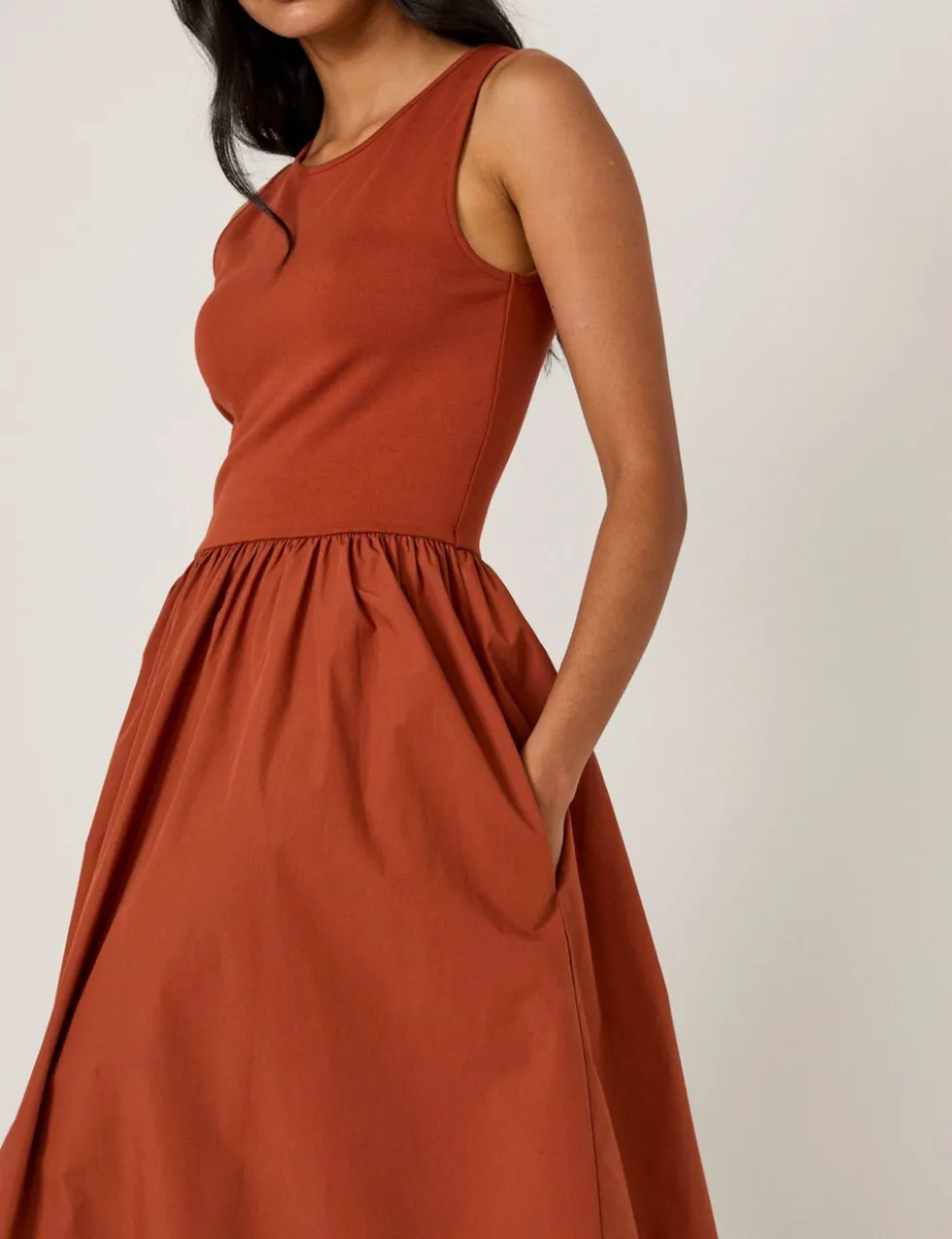 Midi Waisted Dress