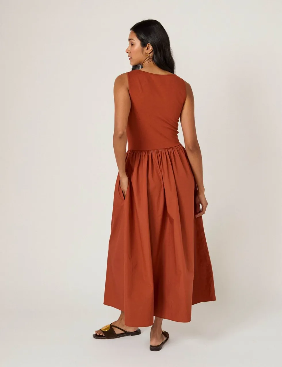Midi Waisted Dress