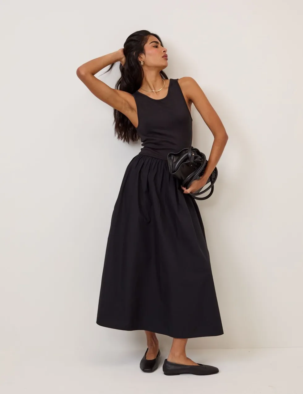 Midi Waisted Dress