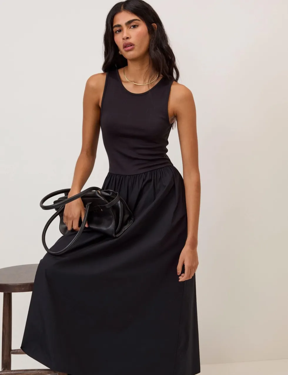 Midi Waisted Dress