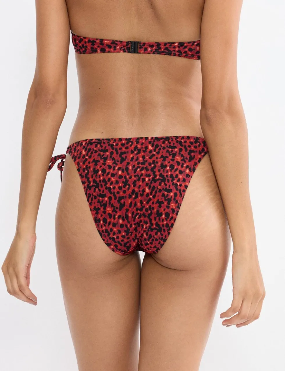 Midnight Swim Tai Animal Print Bikini Bottoms