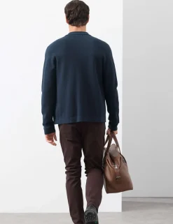 Milano-knit Zip up Knitted Jacket
