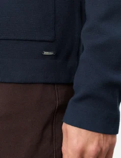 Milano-knit Zip up Knitted Jacket