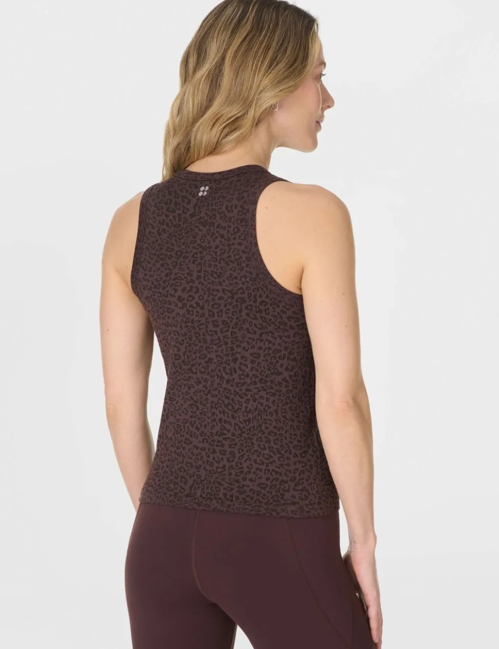 Mindful Flex Modal Rich Animal Print Vest Top