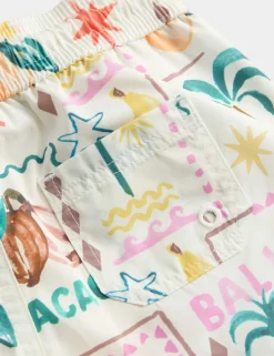 Mini Me Tropical Swim Shorts (0 Mths - 5 Yrs)