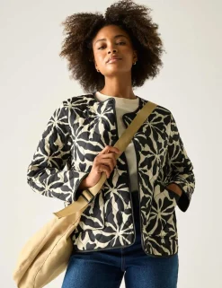Mira Floral Oversized Puffer Jacket