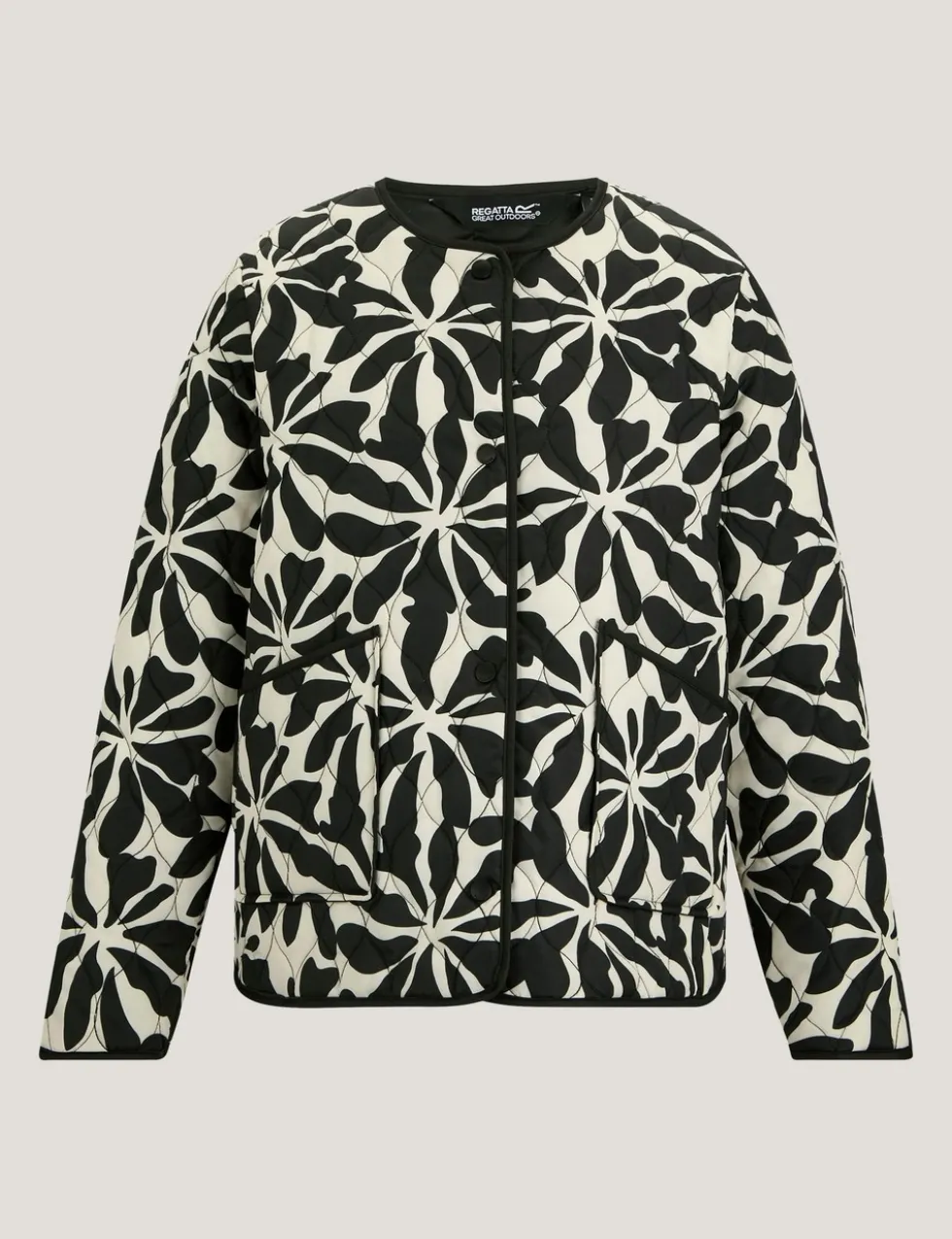 Mira Floral Oversized Puffer Jacket