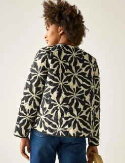 Mira Floral Oversized Puffer Jacket