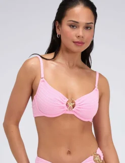 Mirada Starfish Ring Wired Bikini Top (B-G)