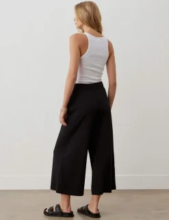 Miribel Ponte Jersey Wide Leg Trouser