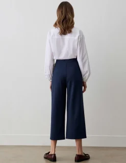 Miribel Ponte Jersey Wide Leg Trouser