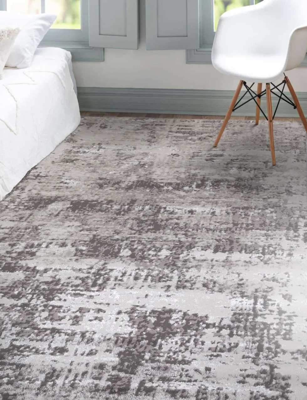 Mist Luxe Abstract Rug
