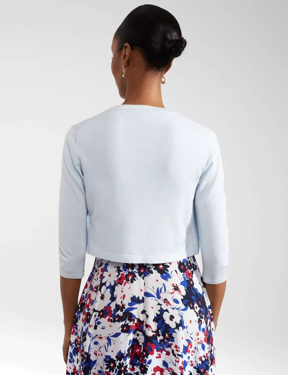 Modal Blend Cropped Cardigan