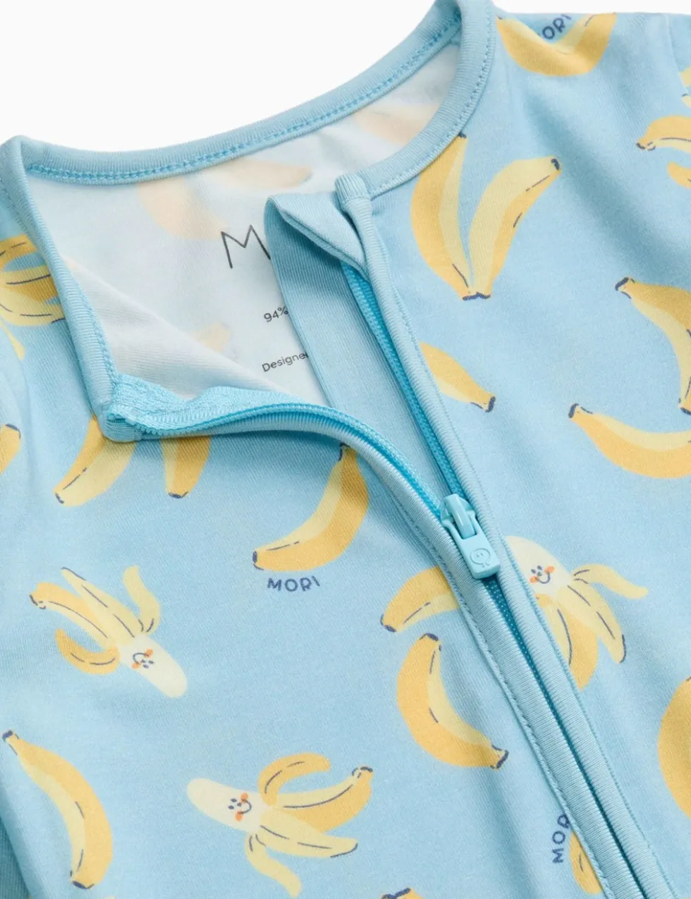 Modal Rich Banana Zip Sleepsuit (0-3 Yrs)