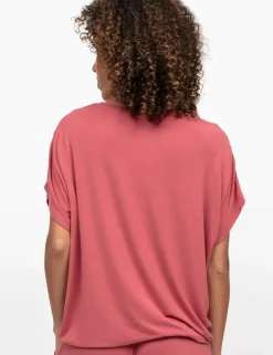 Modal Rich Jersey Cuffed Hem Pyjama Top