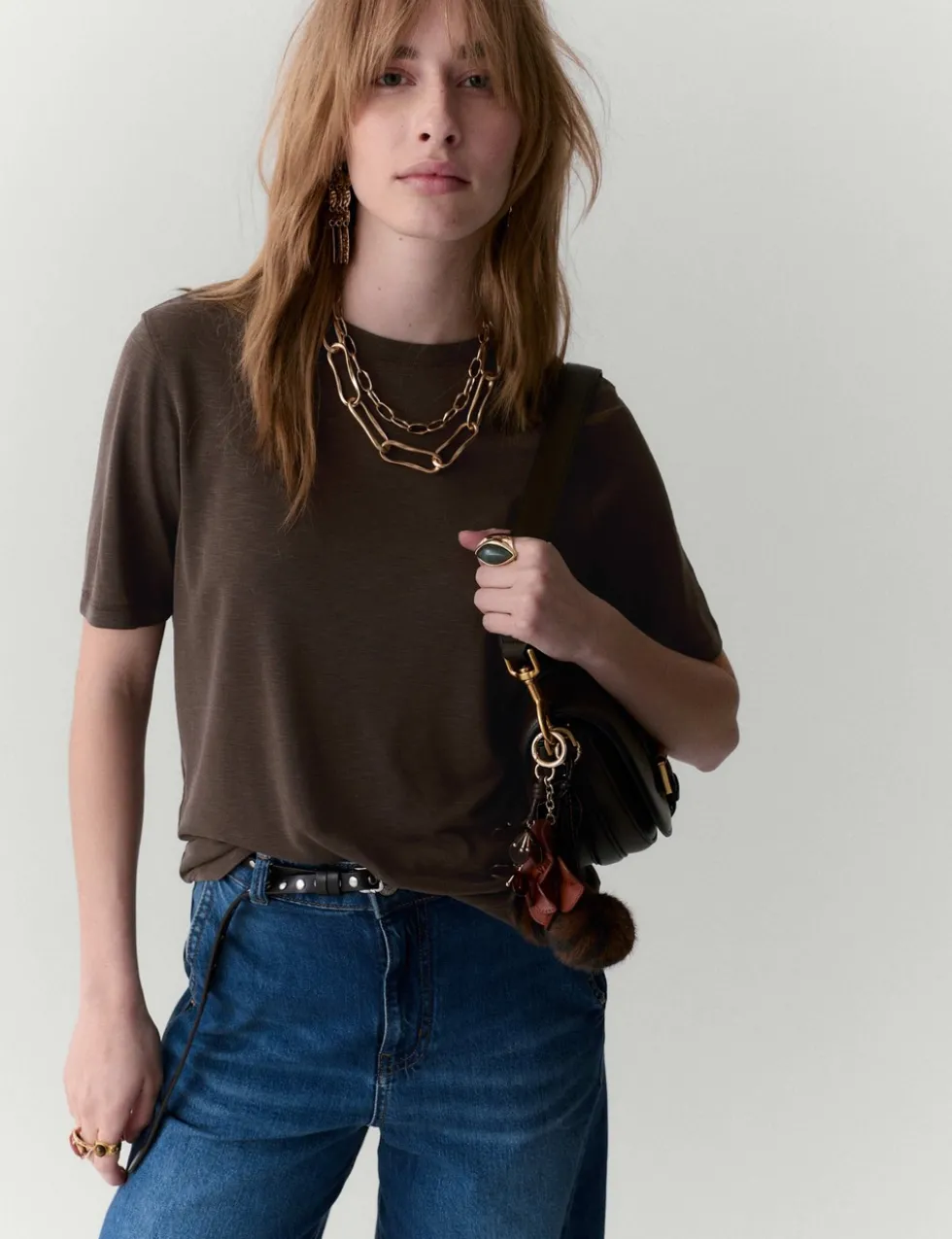 Modal Rich Oversized T-Shirt