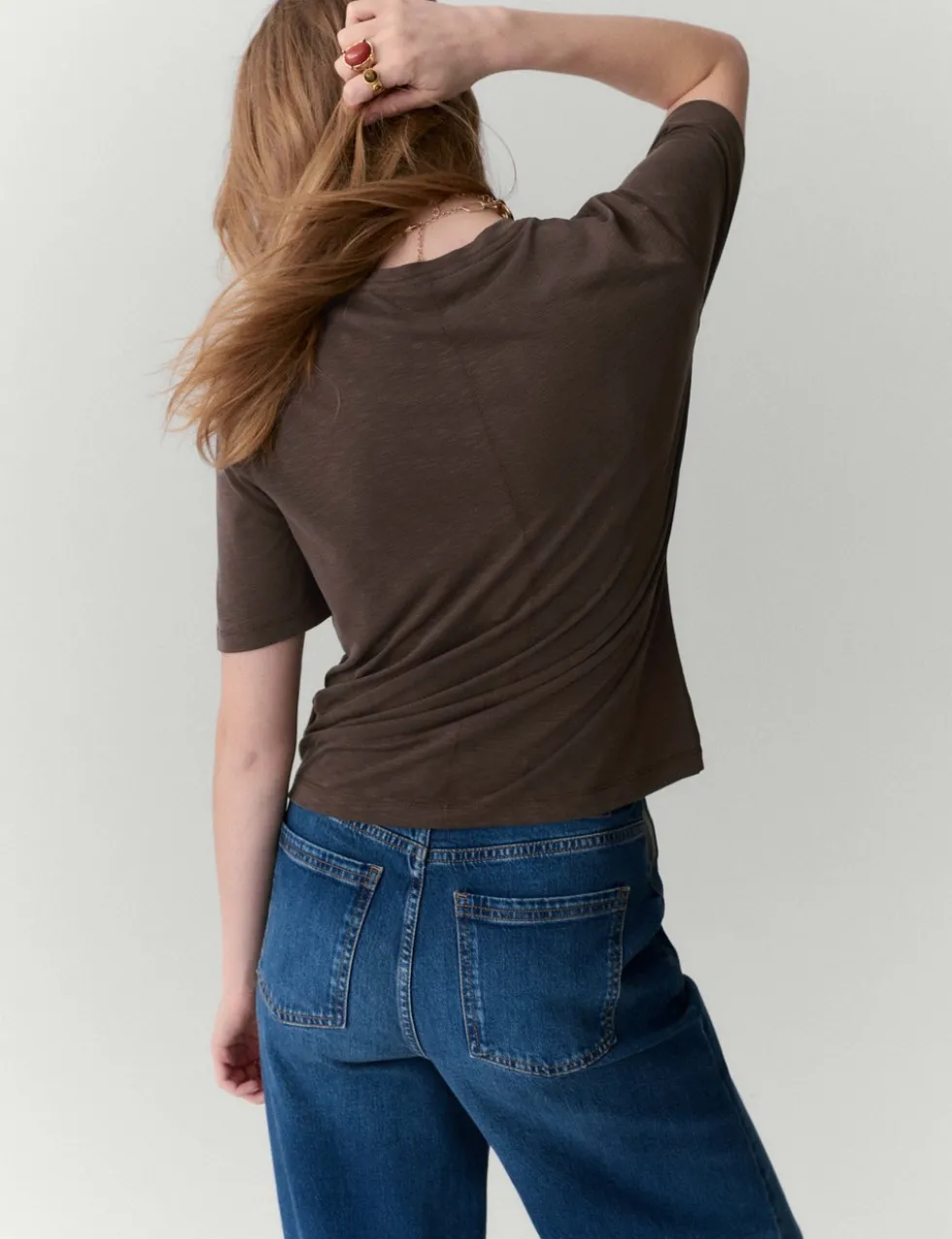 Modal Rich Oversized T-Shirt