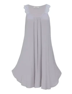 Modal Rich Pleated Swing Nightdress