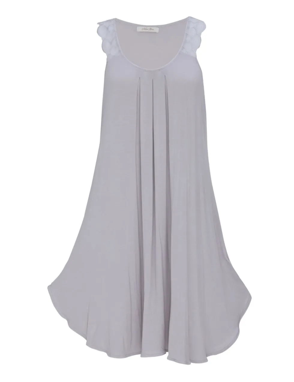 Modal Rich Pleated Swing Nightdress