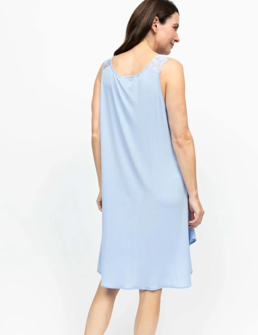 Modal Rich Pleated Swing Nightdress