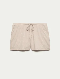 Modal Rich Ribbed Pyjama Shorts