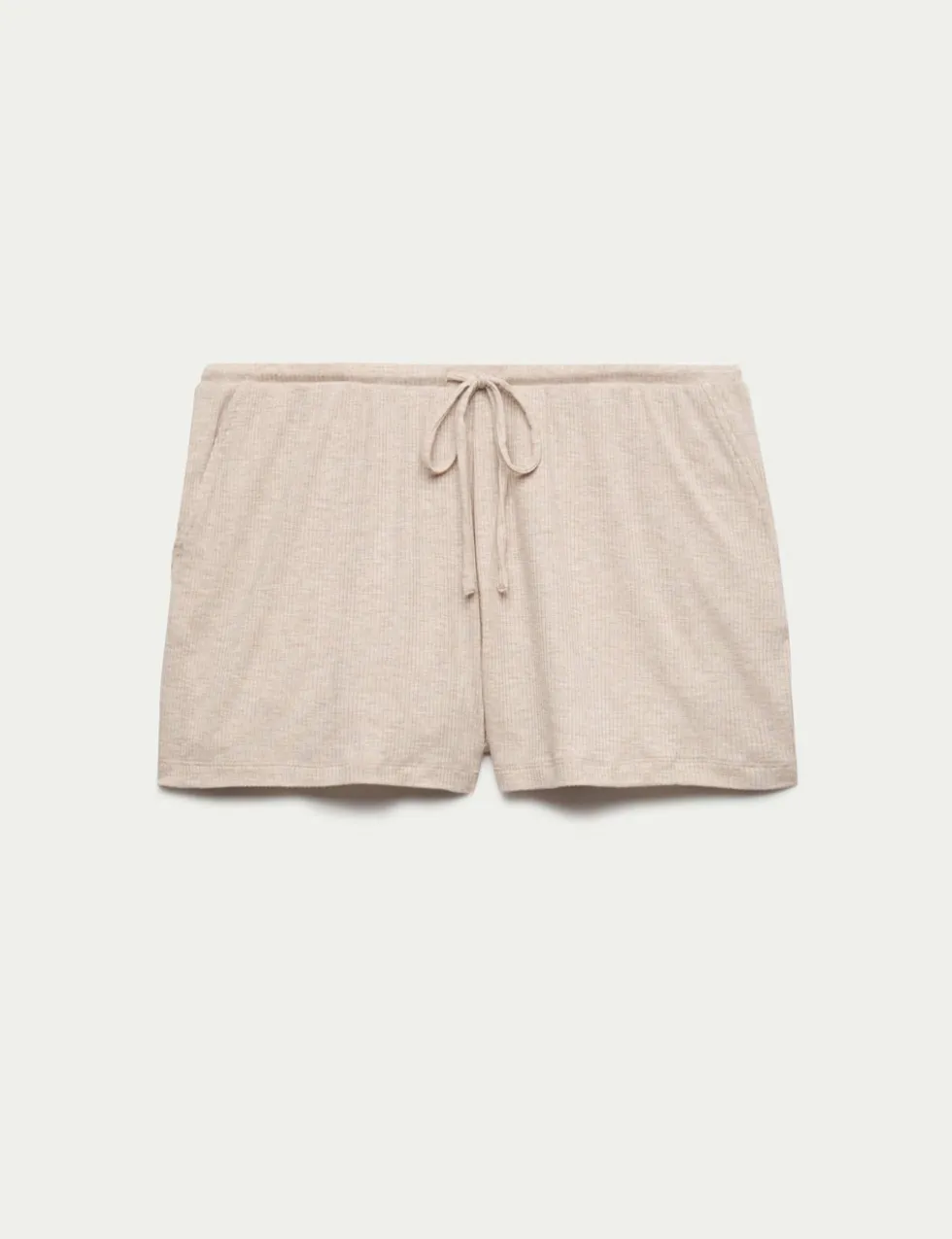 Modal Rich Ribbed Pyjama Shorts