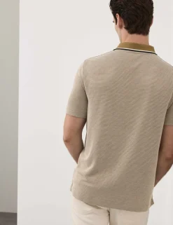 Modal Rich Tipped Soft Polo Shirt