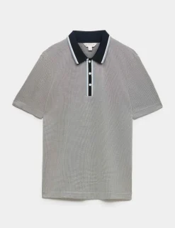 Modal Rich Tipped Soft Polo Shirt
