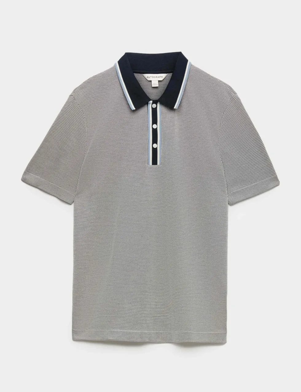 Modal Rich Tipped Soft Polo Shirt