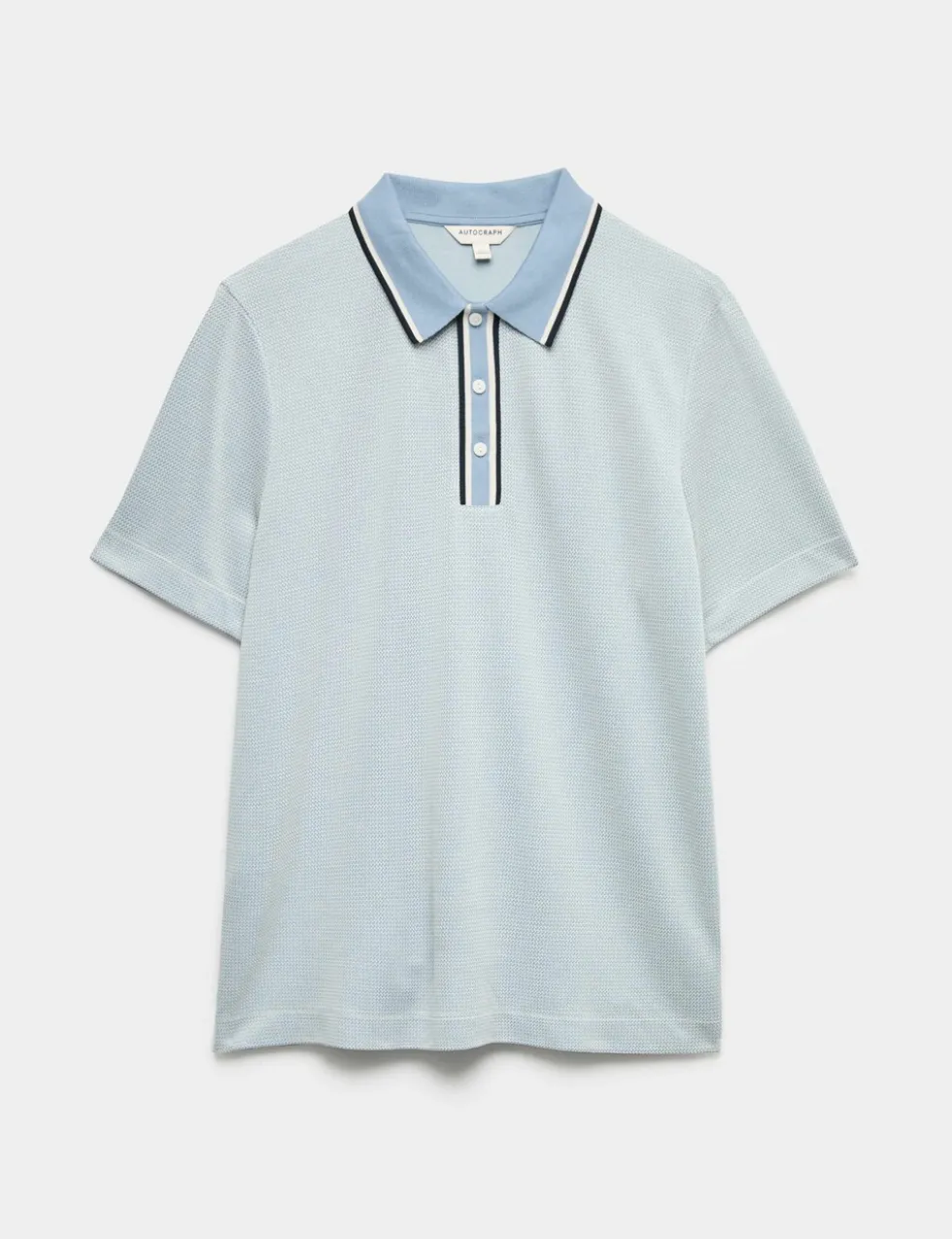 Modal Rich Tipped Soft Polo Shirt