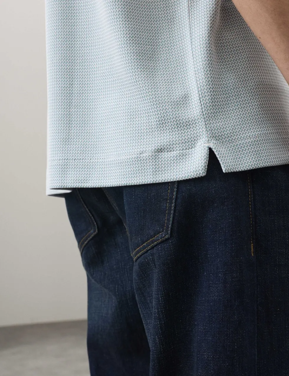 Modal Rich Tipped Soft Polo Shirt