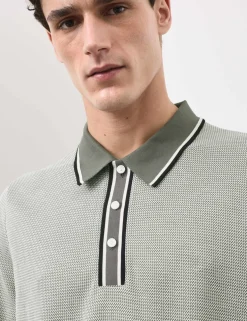 Modal Rich Tipped Soft Polo Shirt