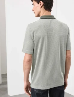 Modal Rich Tipped Soft Polo Shirt
