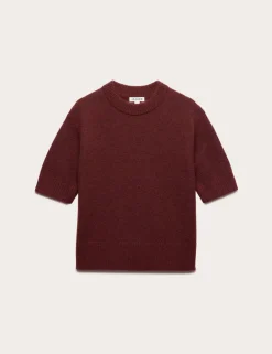 Mohair Blend Textured Jumper