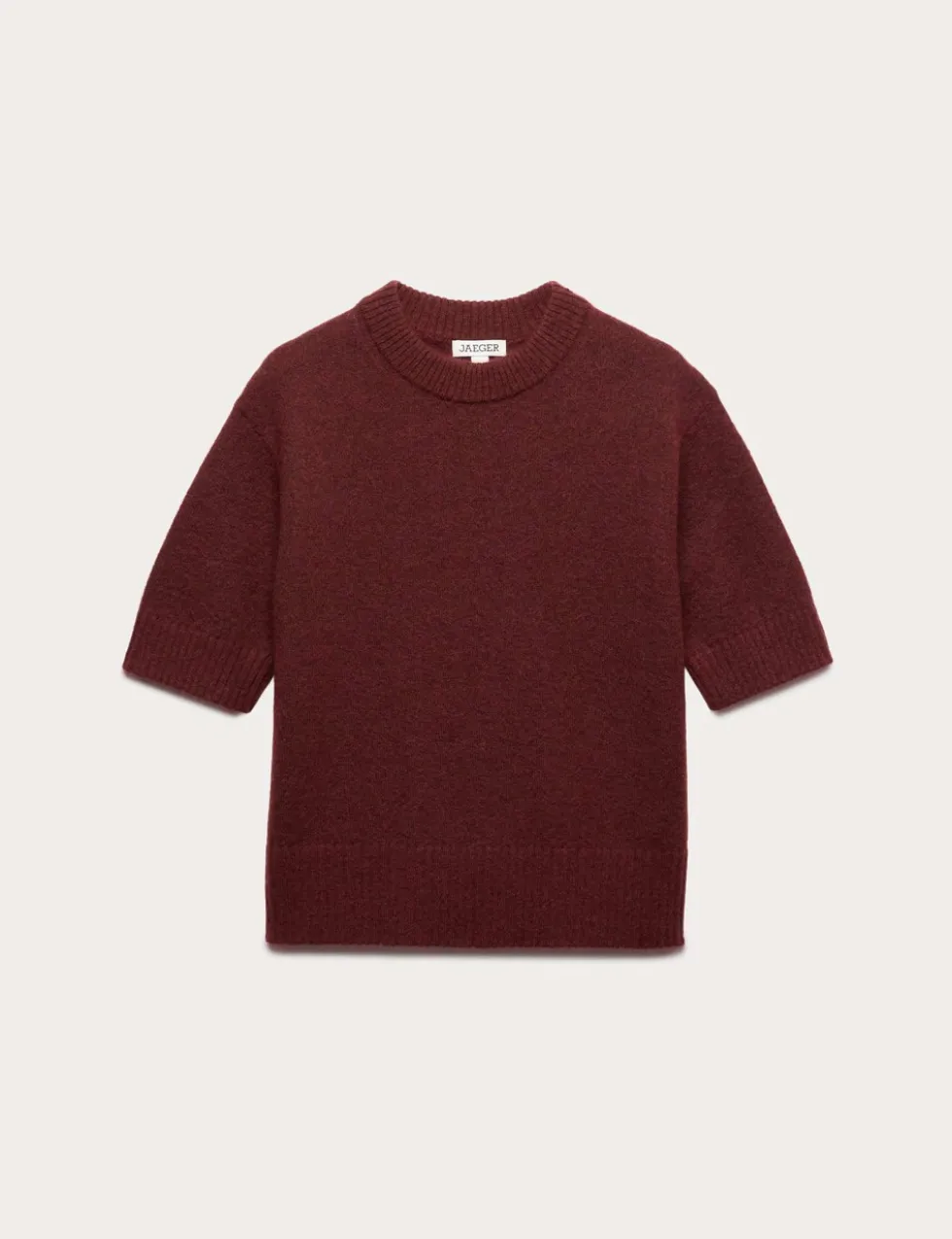 Mohair Blend Textured Jumper