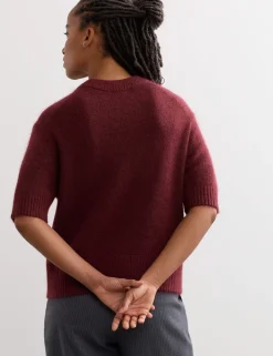 Mohair Blend Textured Jumper