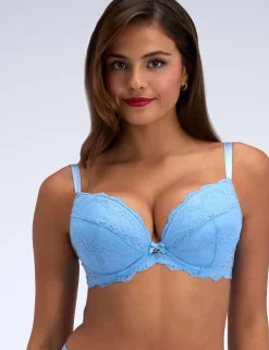 Mollie Lace Wired Plunge Bra (B-G)