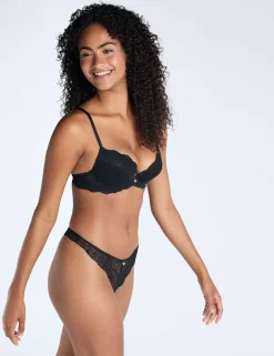 Mollie Lace Wired Plunge Bra (B-G)