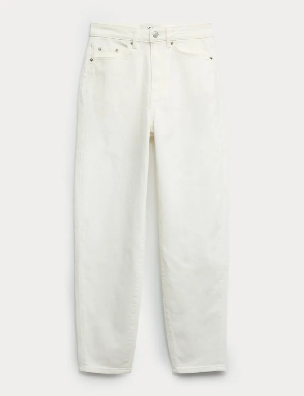 Mom High Waisted Ankle Grazer Jeans