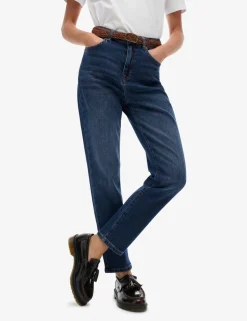 Mom High Waisted Slim Fit Jeans