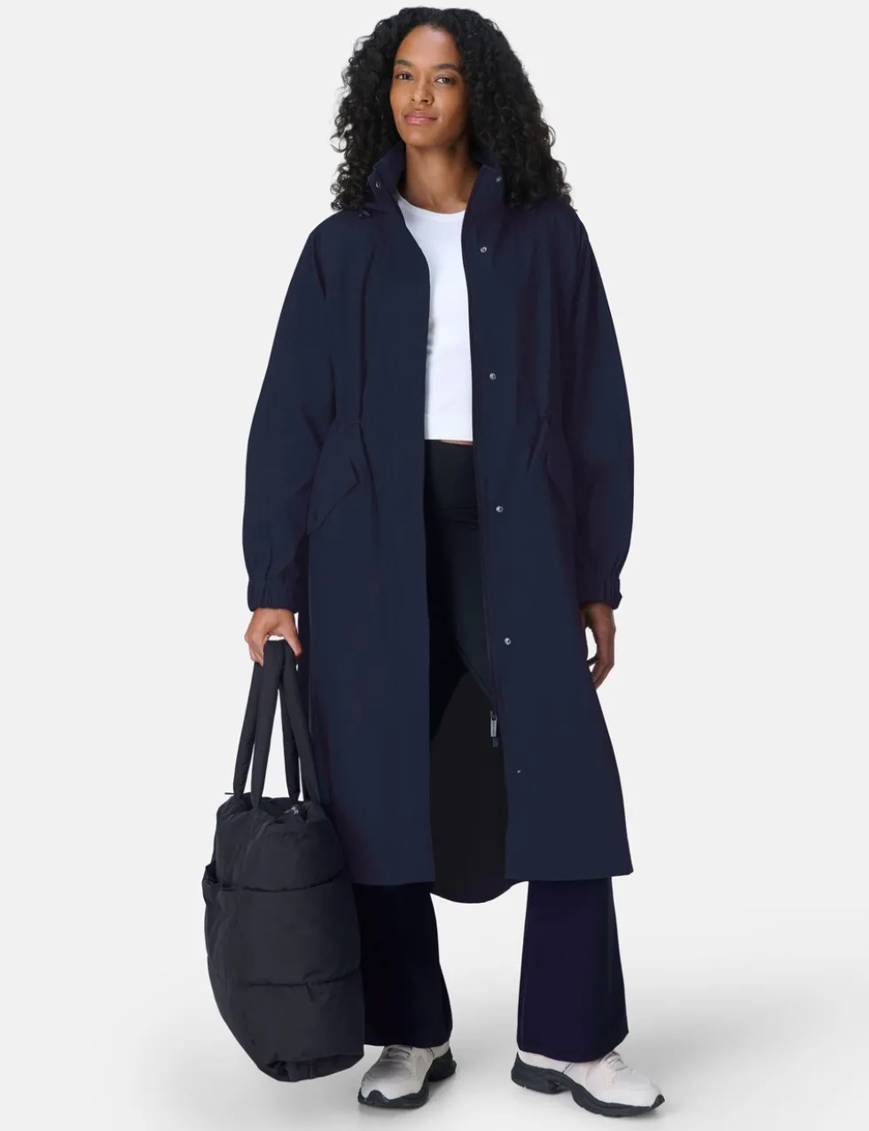 Motion Waterproof Hooded Longline Parka