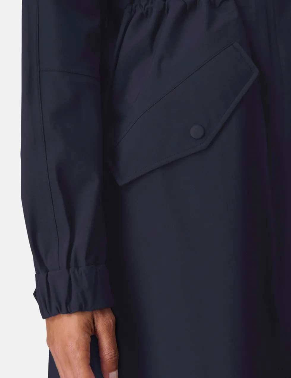 Motion Waterproof Hooded Longline Parka