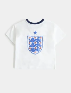 M&S X England Football Top & Shorts (0-3 Yrs)