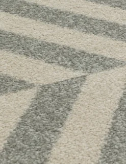 Muse Chevron Grey Rug