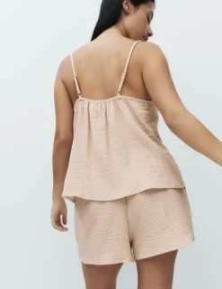 Muslin Cami Shortie Pyjama Set