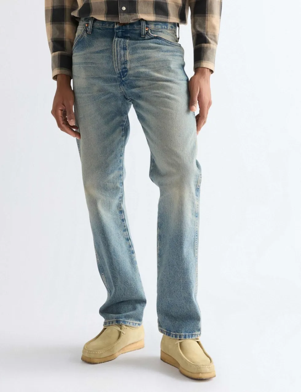 13MWZ Tapered Fit 5 Pocket Jeans