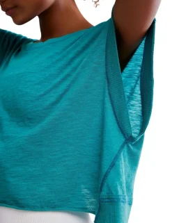 My Time Cotton Rich Open Back T-Shirt
