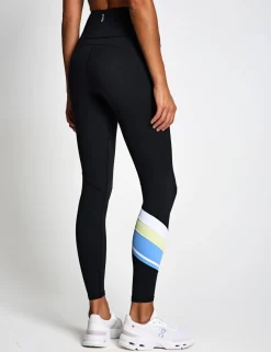 No Limit Striped High Waisted Leggings
