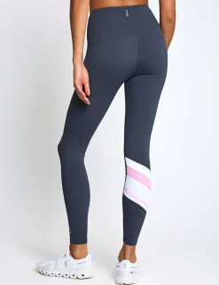 No Limit Striped High Waisted Leggings