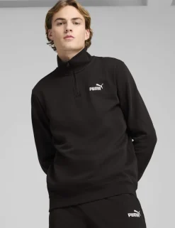 No.1 Logo Cotton Rich Half Zip Sweatshirt